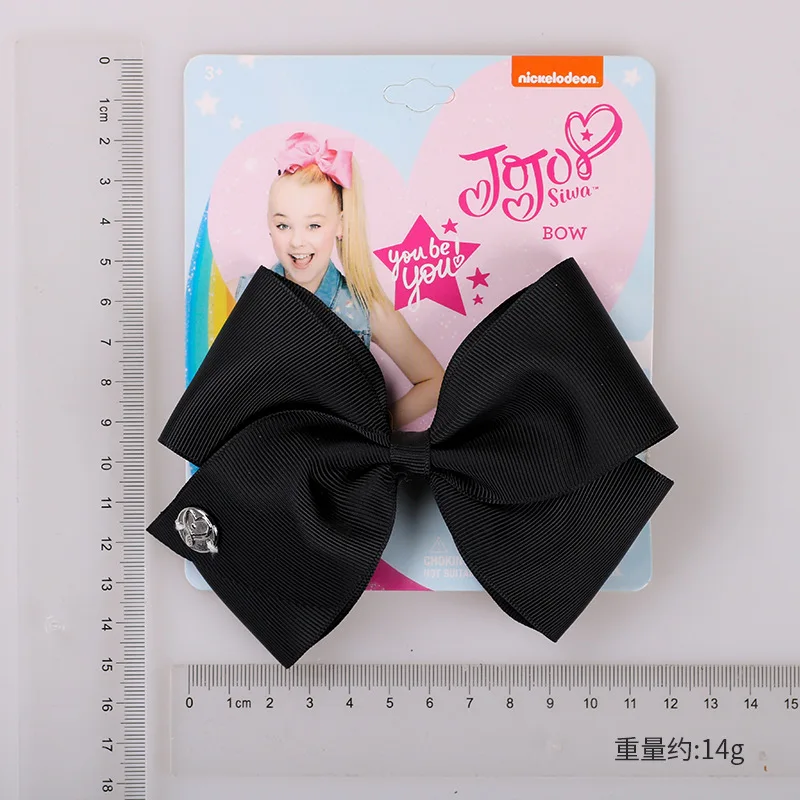 По индивидуальному заказу любые цвета бантом однотонные 5 дюймов волос заколка