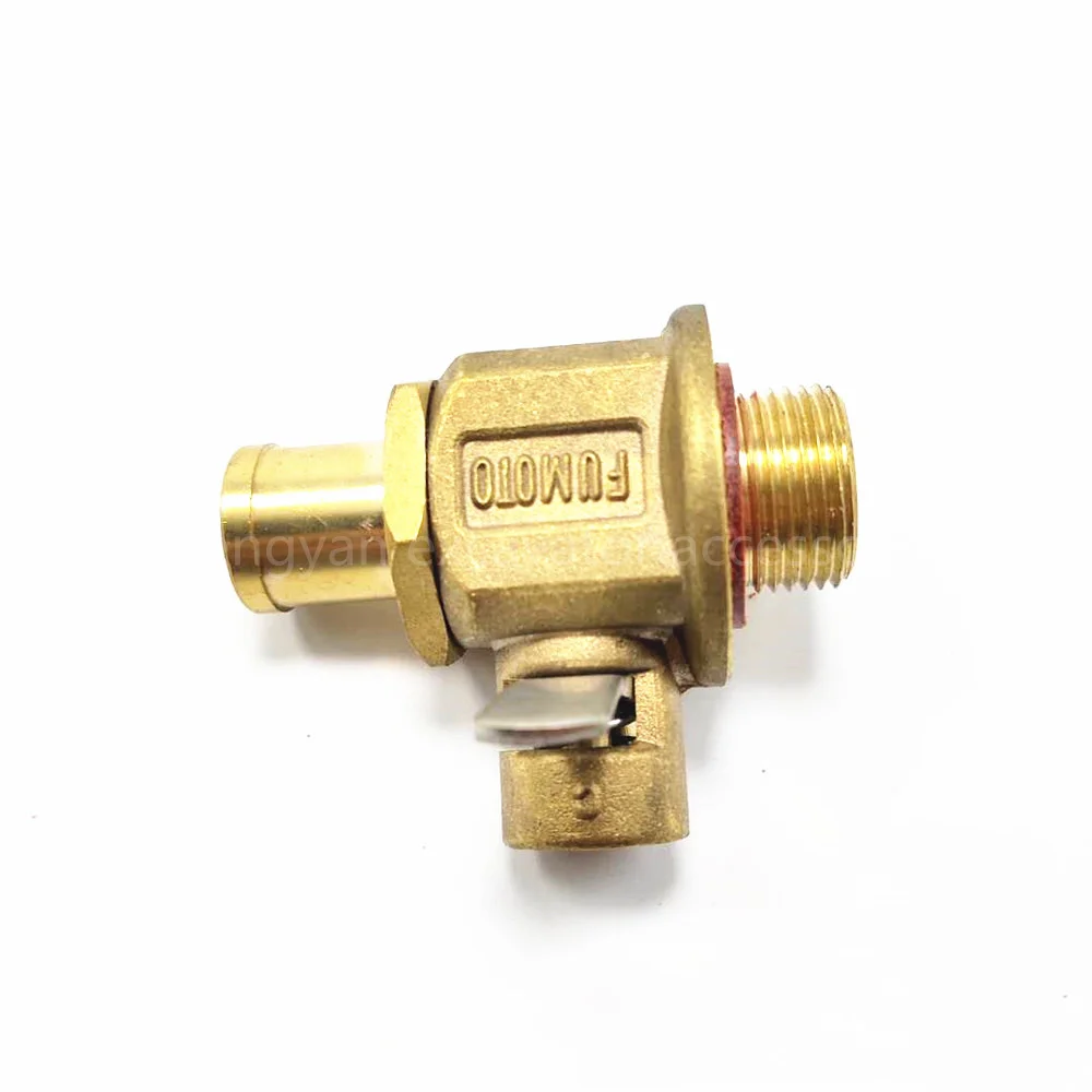 Excavator Parts For Kobelco Hitachi Komatsu Daewoo Excavator Parts Automobile Engine Oil Pan Drain Valve Switch