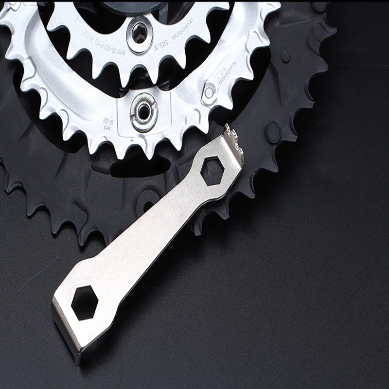 Риск кольцо цепи велосипеда болты цепь для ключа колеса Chainring установить ключ шатун болт фиксированный инструмент для ремонта разборка гаечный ключ