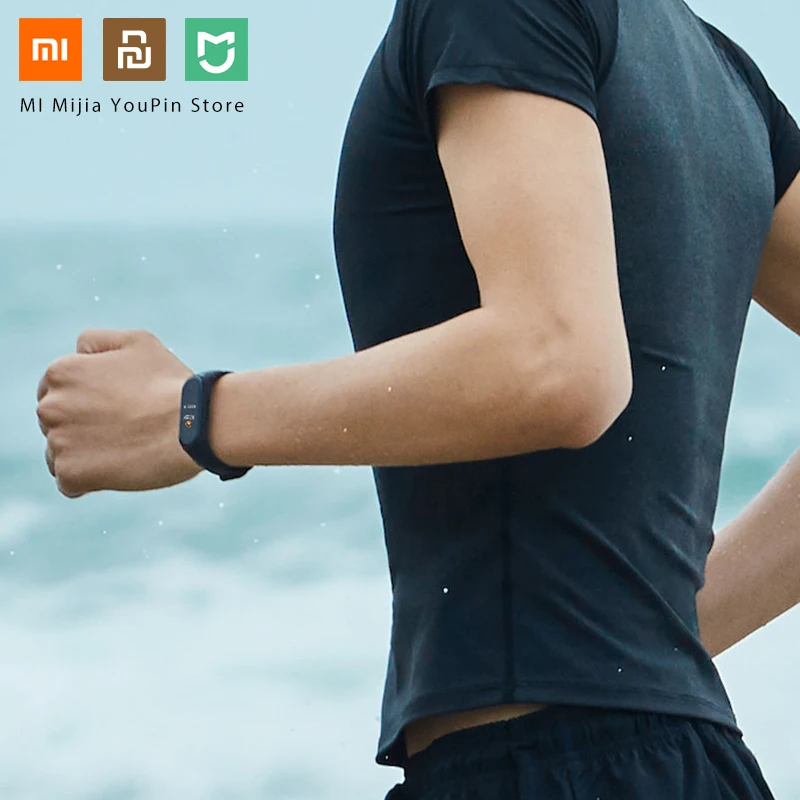 Смарт браслет Xiaomi Mi Band 4 фитнес с пульсометром 135 мАч Bluetooth 5 0 цветной экран