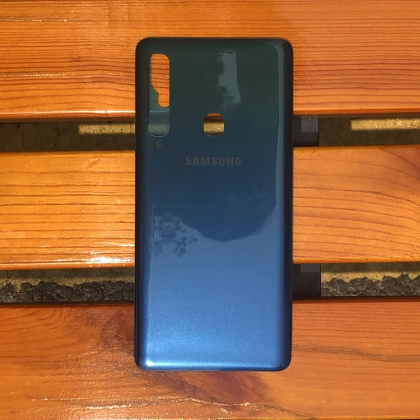 Blue Оригинальная стеклянная задняя крышка аккумулятора для samsung Galaxy версия A9 A920 Корпус задняя крышка Чехлы с инструментом - Цвет: Blue