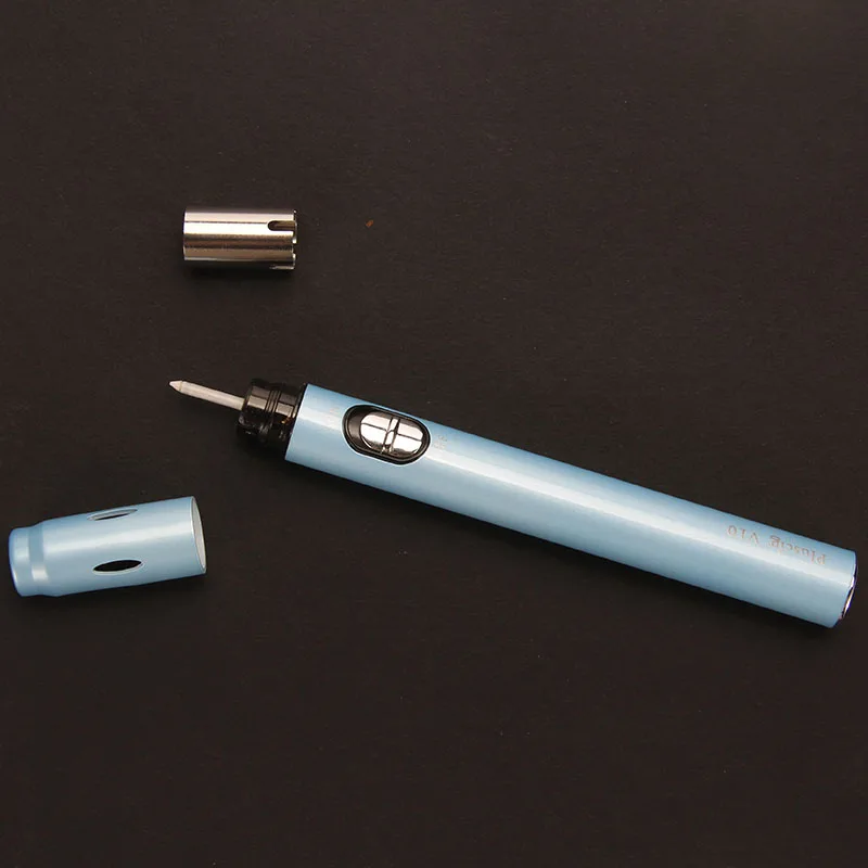 Best Electronic Cigarette Pluscig V10 Chargable Vape Pen Kits 900mAh 15 Continuous Smoke One click Operation Factory Selling Latest