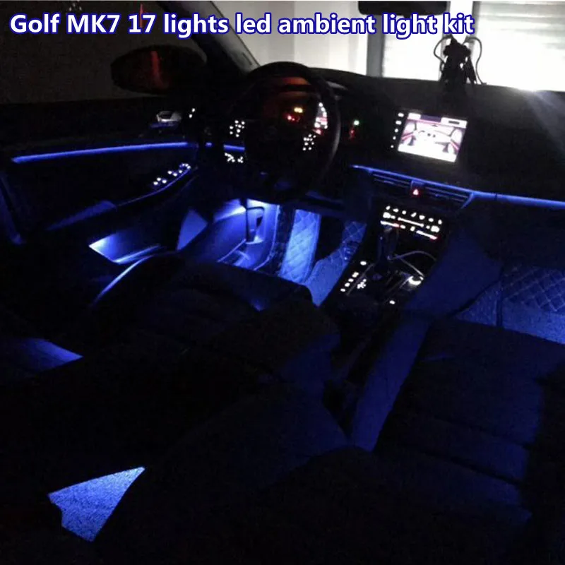 LED ambient light door trim light atmosphere light for VW Golf 7 MK7