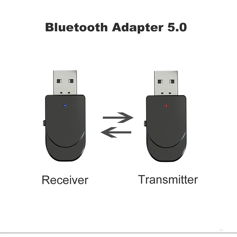 2 в 1 Bluetooth приемник передатчик Мини 5 0 аудио AUX RCA USB 3 мм разъем для ТВ ПК