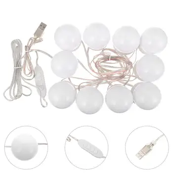 

Mirror Light Convenient Useful Hollywood Style Vanity Mirror Lights Kit LED Vanity Light Kit Makeup Mirror Lamp Lighting Fixture