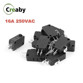 

Push Button KW1-103 3-Pin Travel Switch SPDT 16A 250VAC Micro Switch
