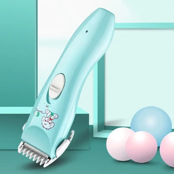 

Quiet Baby Hair Clippers Silent Kids Hair Trimmers Chargeable Waterproof Professional Cordless Hair Clipper For Infant New