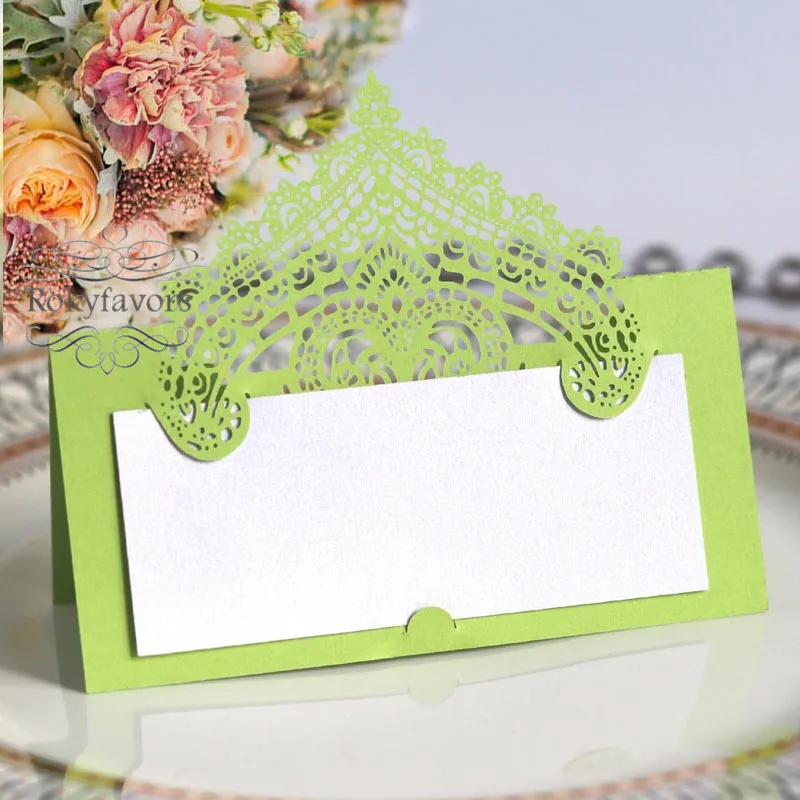 lace crown paper palce card (7)
