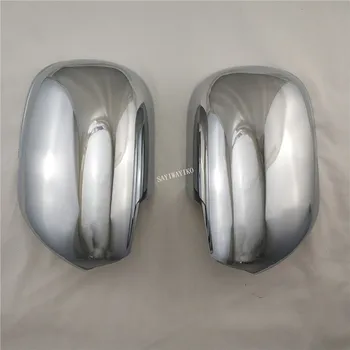 

Rear view mirror For Toyota 4Runner Prado FJ120 Hilux surf Hiace 2016 ABS Chrome plated door mirror covers Car accessories