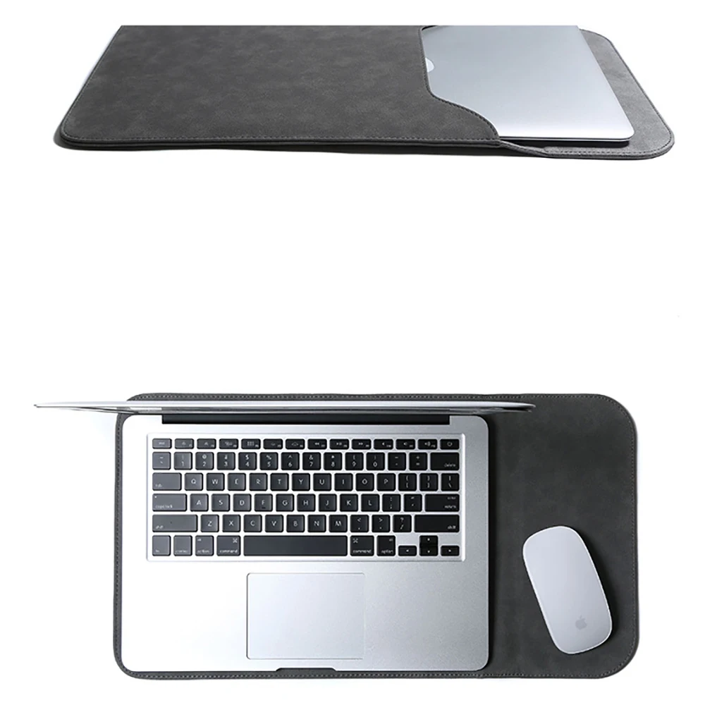 Для MacBook Pro 16 дюймов чехол для ноутбука Тонкий Мягкий защитный чехол из искусственной кожи против царапин водонепроницаемая сумка для ноутбука