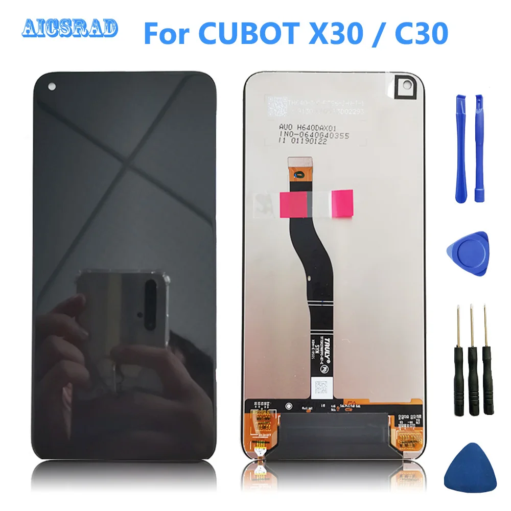 lcd cell phone KOSPPLHZ LCD Display Assembly Replacement For cubot X30 C30 LCD Display New Original 6.4 inch Touch Screen Replacement the best screen for lcd phones cheap