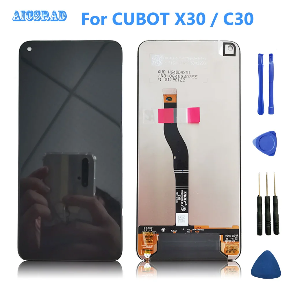 Дисплей с тачскрином AICSRAD для cubot X30/C30 6 4 '' 2310*1080 | Мобильные телефоны и