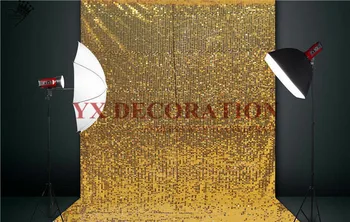 

5FT*6FT/10FT*10FT White/Gold Sequin Backdrop,Party Wedding Photo Booth Backdrops Decoration,Sequin CurtainsDrapery,Sequin Panel