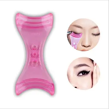 

Magic Eyeliner Stencil Model Beginner Eye Makeup Helper Tool Assistant office Women Draw Eye Liners Guide Card Mold T0286
