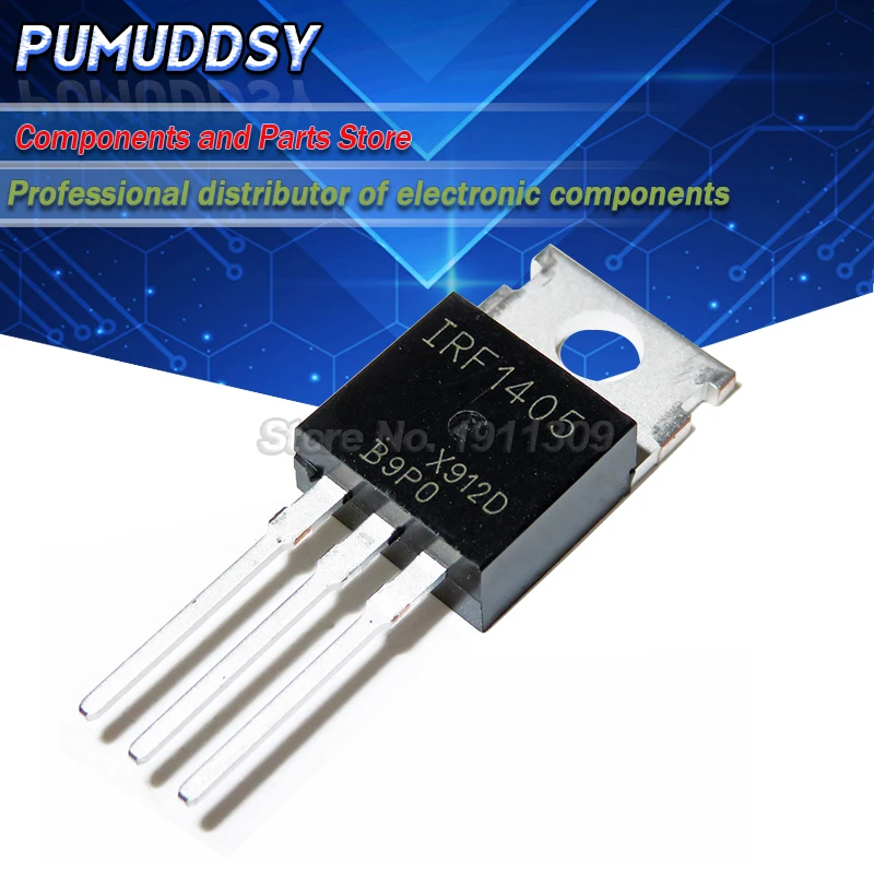 50PCS IRF1405PBF IRF1405 TO220 55V 169A MOS FET IC | Электронные компоненты и принадлежности