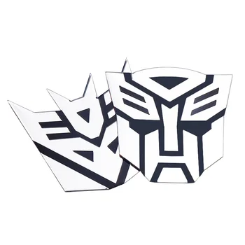 

Car styling 3D Aluminum Alloy Protector Transformers Autobot Metal Emblem Badge Car Sticker Decoration Auto Accessories
