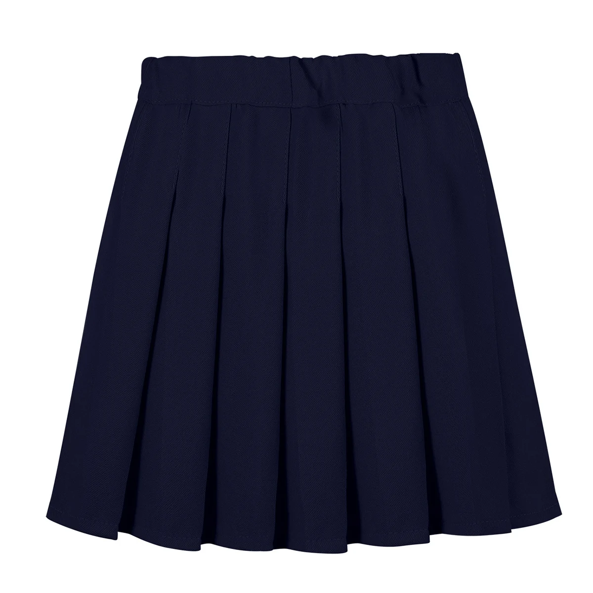 Школьная форма для девочек, шорты, плиссированная юбка с эластичным поясом, юбка скутер со скрытыми шортами, косплей, корейские