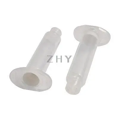 

5 Pcs Clear Plastic 5CC Helix Luer Lock Tip Dispenser Barrels
