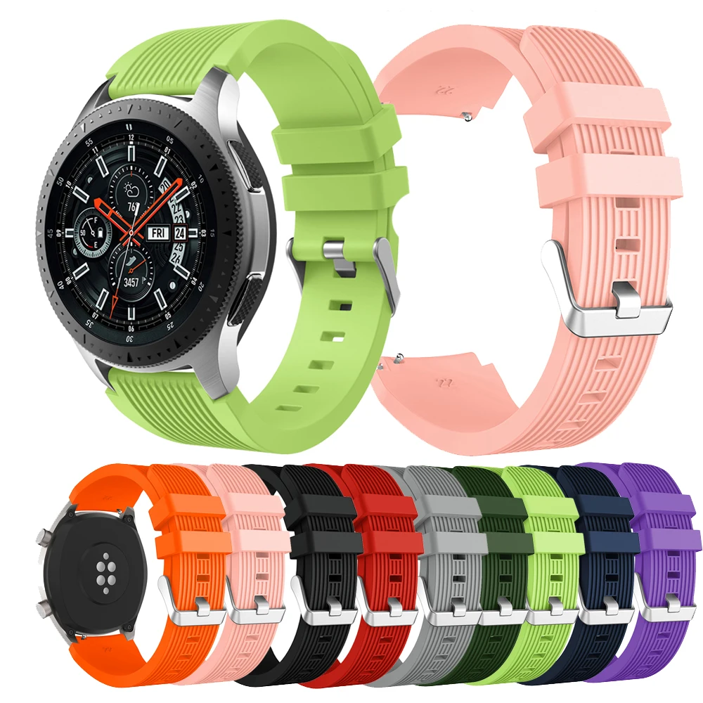Vendita Calda Cinturino In Silicone Per Samsung Gear S3 Frontier 22Mm Cinturino Cinturino Cinturino Per Samsung Gear S3 Classic S2 Sport 20Mm