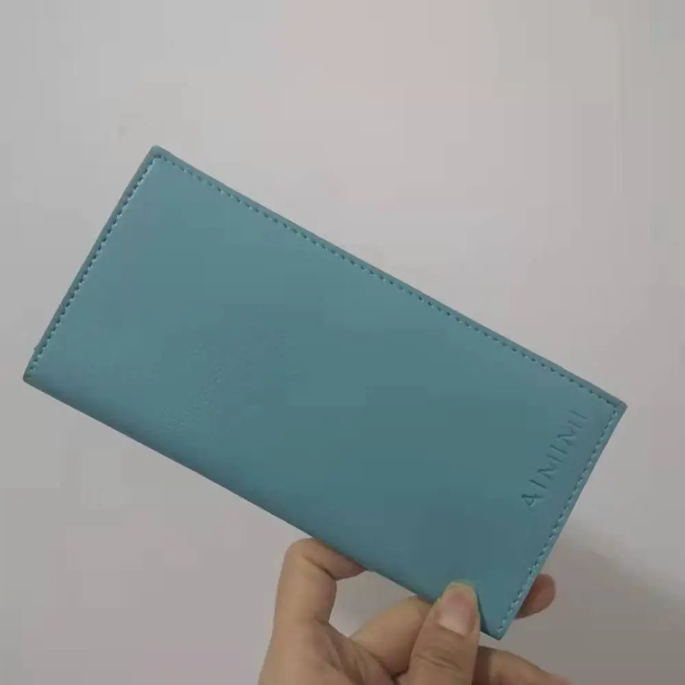 3 sky blue PASANNE женский кошелек держатель для карт повседневные женские стандартные кошельки модные длинные женские кошельки Кошелек для студента - Цвет: 3 sky blue