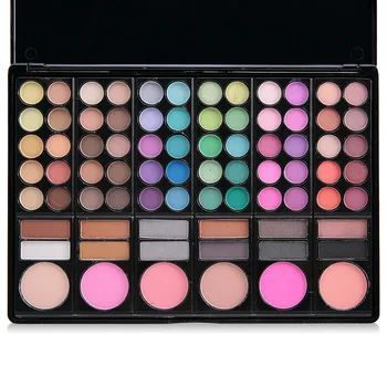 

78 Colors Eye Shadow Palette Makeup Palette Earth Color Makeup Pearlescent Matte Beauty Set MP789