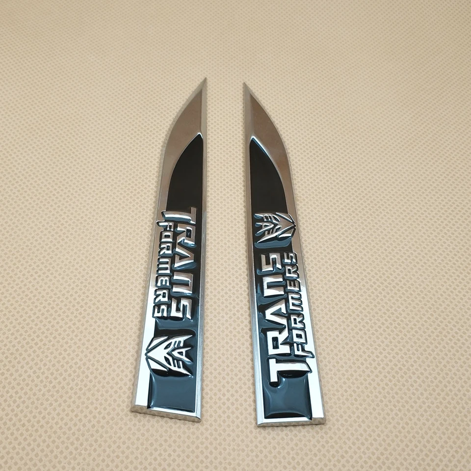 ペアメタルエンブレムトランスサイドウイングバッジステッカーボディフェンダー車スタイリングデカール エンブレム Aliexpress