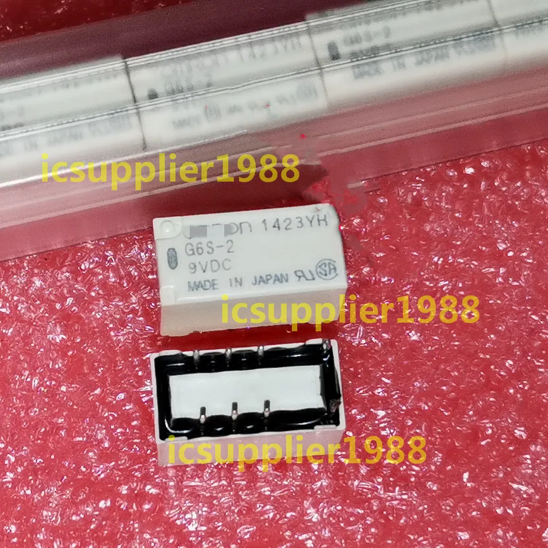 5 шт./лот 8Pin реле G6S-2-9VDC G6S-2 9VDC DIP8 9V | Мобильные телефоны и аксессуары