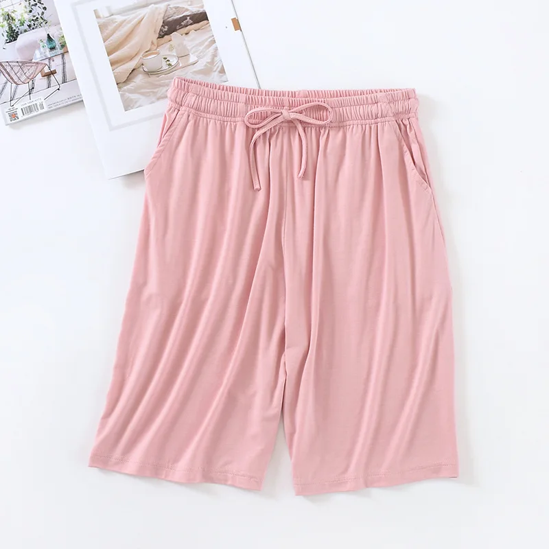Modal Ladies Pajamas Pants Summer Nightwear Nighty Trousers Sleepwear Pyjama Bottoms Women Lounge Pant Plus Size M-XXL_ecoleips.com