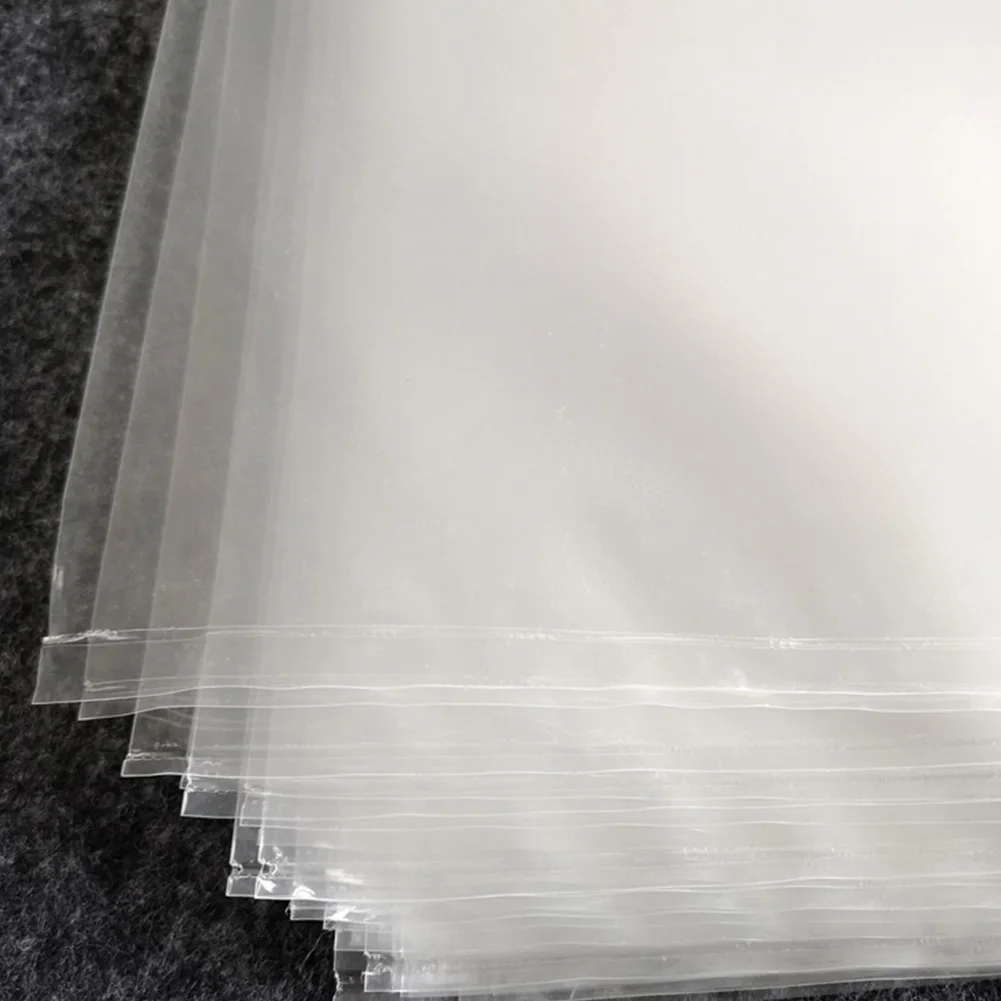 50 шт. без уплотнение протектор Контейнер Анти-статический «Wrinkle Free» прозрачный утолщенной виниловых пластинок сумка Обложка Внешний рукава плоский карман