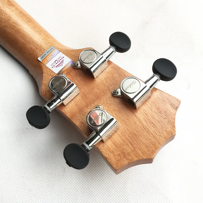 21-дюймовое шпон укулеле кромки из красного дерева D-10U Гавайская гитара укулеле с одиночными шопкинами