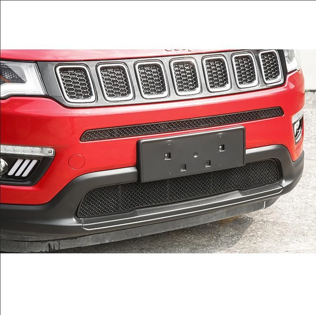 Für Jeep Kompass 2017-2019 Zubehör Racing Grills Anti-insekt net