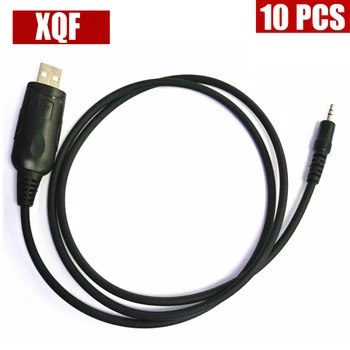 

XQF 10PCS USB Programming cable for Motorola CP1200 CP1300 CP1660 Two Way Radio
