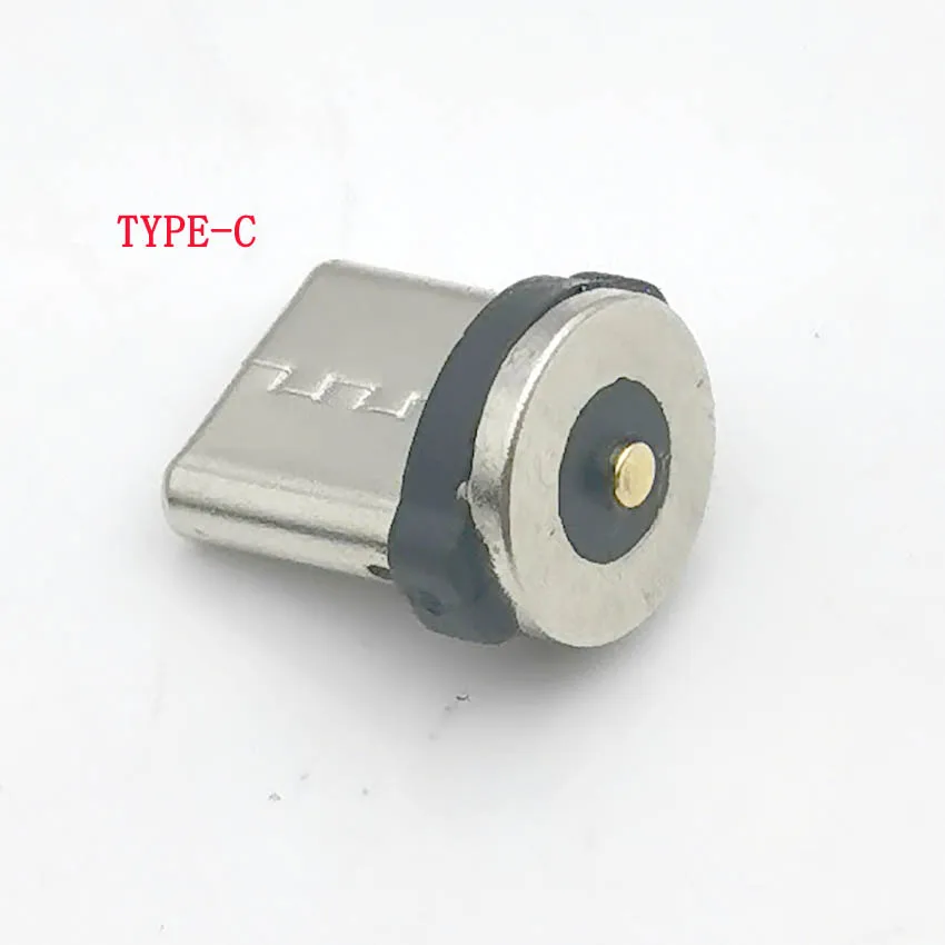 Magnetic Plug Charging Cable Adapter 8 Pin Micro USB Type C Connector For iPhone Xiaomi Samsung Huawei