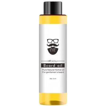 

30ml Natural Organic Herbal Beard Growth Oil Mustache Moisturizing Hair Essence NEW