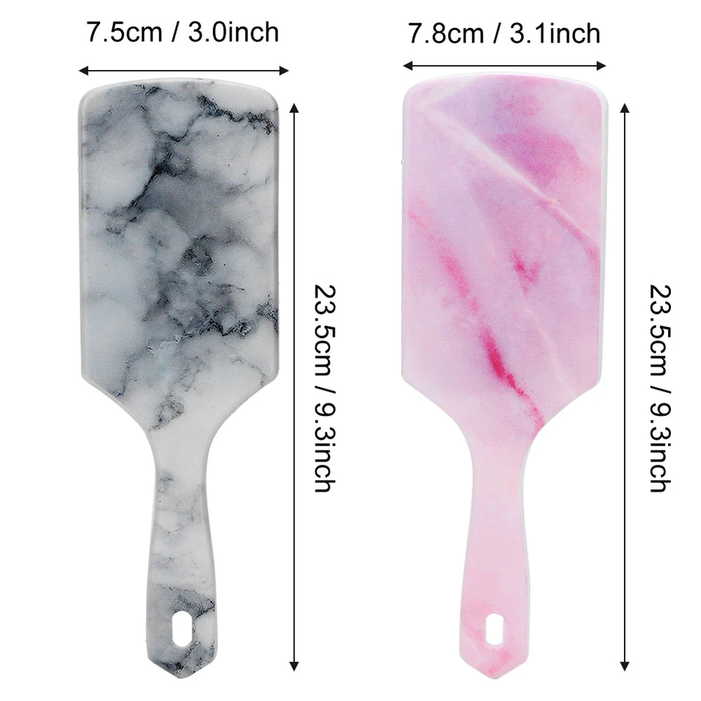 Новинка 2020 профессиональная женская расческа для массажа волос Marbling кожи головы