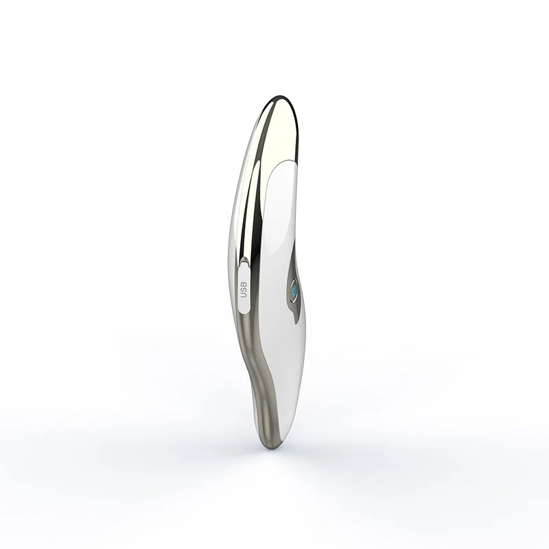 Вибрирующий массажер для лица Guasha Электрический с микро током и подогревом