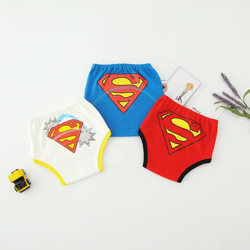 Baby waterproof 3-layer learning pants infant triangular underwear children's training pants