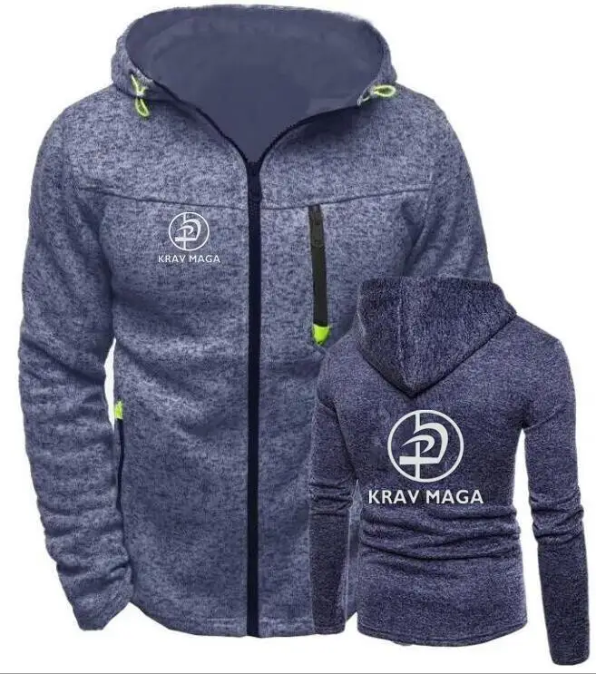 Krav Maga мужские толстовки с капюшоном, толстовки с принтом, толстовка с капюшоном, черный мужской кардиган на молнии, куртка, Мужская одежда, модная толстовка с капюшоном