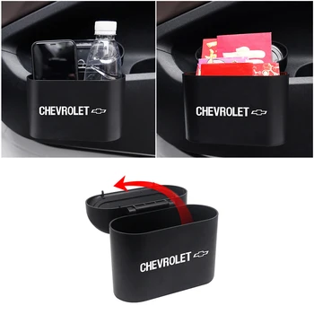 

Car Trash Can Universal Car Interior Organizer Storage Box Rubbish Garbage Holder For Chevrolet Cruze Captiva Lacetti Spark Aveo