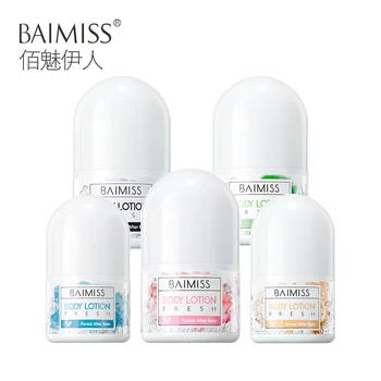

BAIMISS Fresh Ball Body Deodorant Perfume Summer Sweat Antiperspirant Rollerball armpit scent 30ml