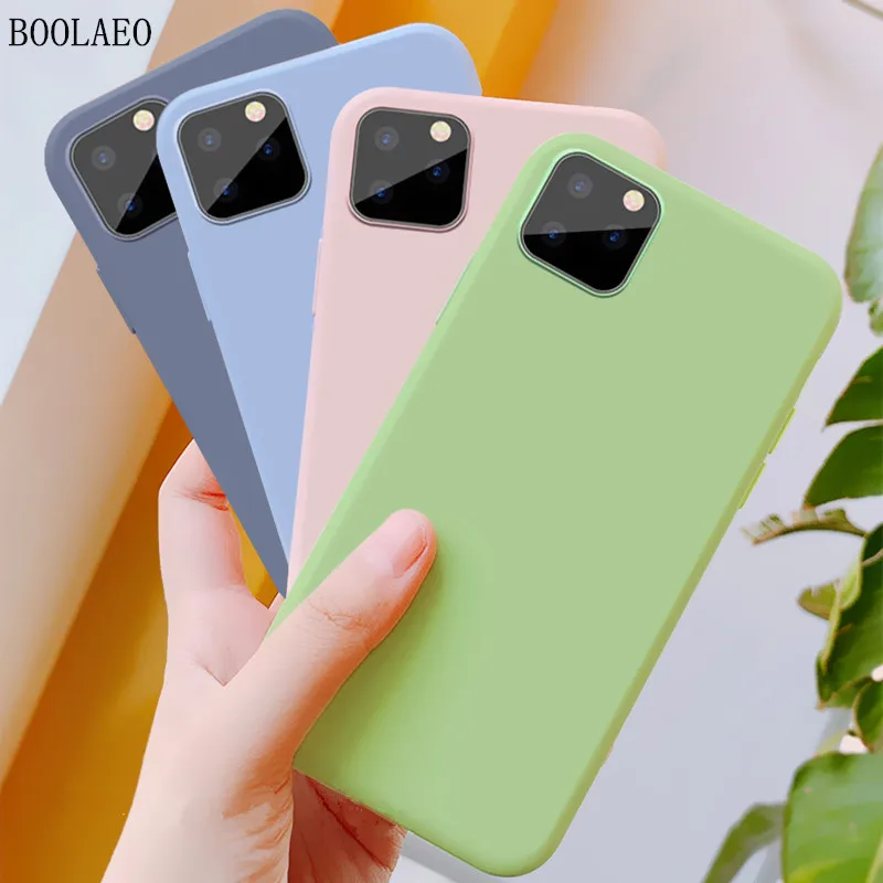 Роскошный чехол для iPhone X XS 8 7 6s Plus Матовый Мягкий ТПУ силиконовый телефона 11 pro MAX