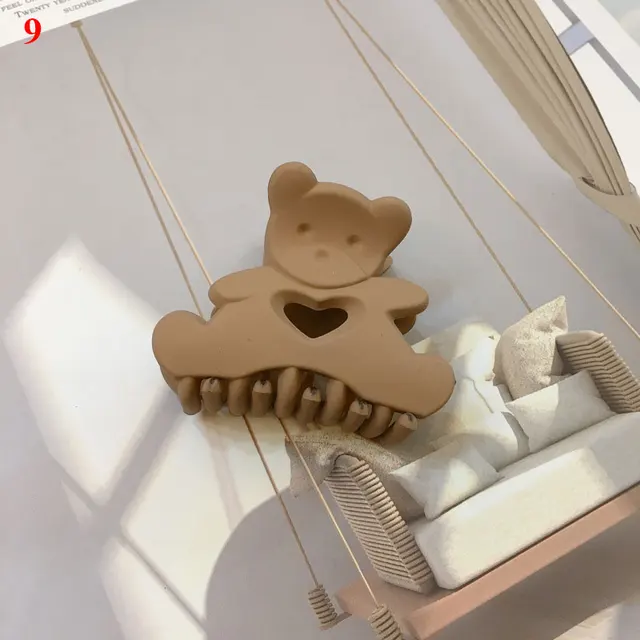 1PC Barrettes  Hair Claw For Women Acrylic Hairpins Hair Crab Claws Girls Make UP Washing Tool Accessories Women Hair Clips 2021 46