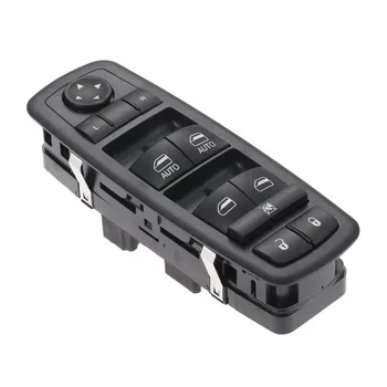 

Yetaha Window Master Switch For Chrysler Town & Country 2008 2009 2010 2011 04602535AI Black Push Pull Switch