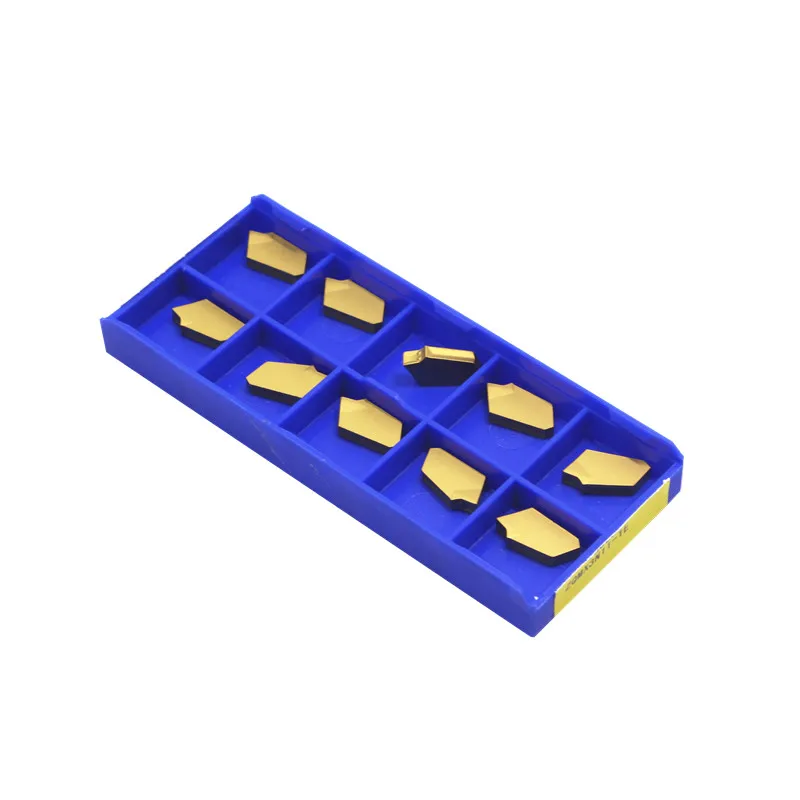 

ZQMX3N11-1E ZQMX4N11-1E ZQMX6N11-1E ZQMX5N11-1E YBC251 3mm/4mm/5mm/6mm Parting off carbide inserts.parting blade, for Steel