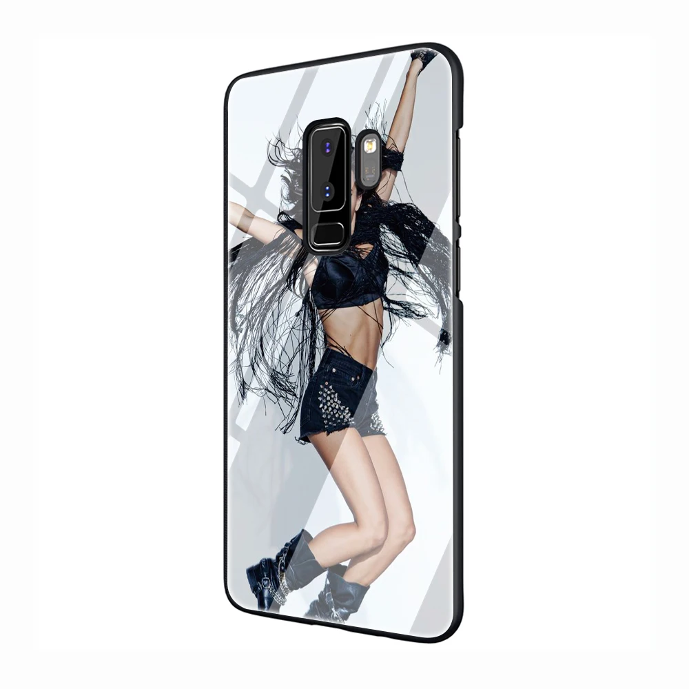 Inna Tempered Glass Phone Cover Case For Samsung Galaxy S7 edge S8 Note 8 9 10 Plus A10 20 30 40 50 60 70 - Цвет: G10