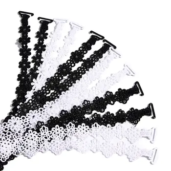 

Women Girl Bra Lace Flower Adjustable Bra Straps Sexy Shoulder Strap Underwear Accessories
