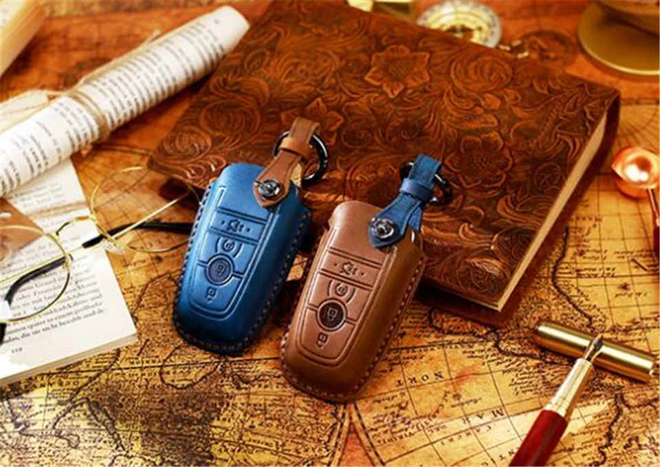 2019 custodia anti-caduta per chiave Auto per Ford Fusion Mondeo Mustang Edge Expedition EXplorer 2018 Auto Shel portachiavi Car-Styling - Haa665e60a1fc4bc0932ad18d74764108k