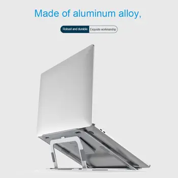

Laptop Stand, Adjustable Foldable Portable Laptop Stand, Universal Ergonomic Holder For Notebook