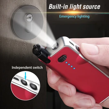 

Long BBQ Plasma Arc Lighter Usb Electronic Cigarette Lighter Metal Windproof Flameless Torch Candle Lighter for Outdoor Camping