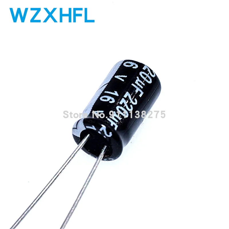 20pcs Aluminum Electrolytic Capacitor 16V 22UF 33UF 47UF 100UF 220UF 330UF 470UF 680UF 1000UF 1500UF 2200UF 3300UF 4700UF